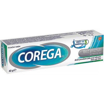 COREGA bez příchuti extra silný fixační krém 40 g