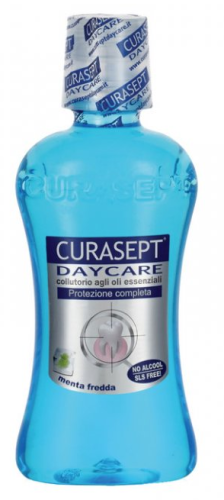 Curasept Daycare Complete Protection Cool mint ústní voda 250 ml