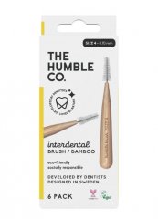 The Humble Bambusové mezizubní kartáčky 0,70 mm žluté 6 ks