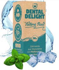 Dental Delight Natural Floss mentolová zubní nit 30m