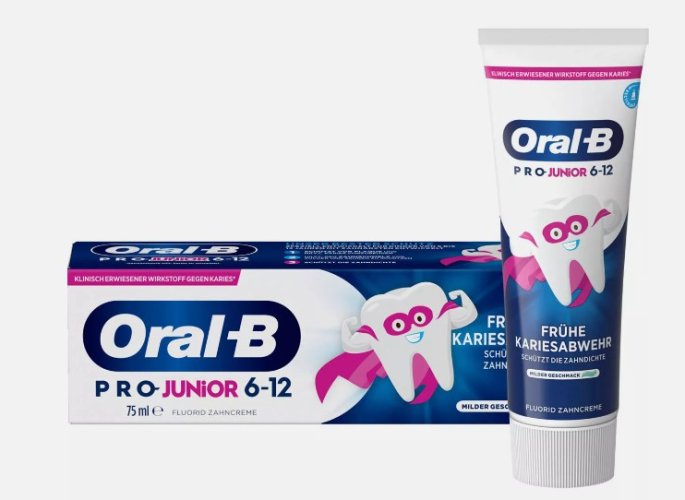 Oral-B Pro Junior dětská zubní pasta 75 ml