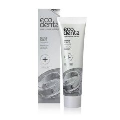 Ecodenta Triple Force zubní pasta s trojím účinkem 100 ml