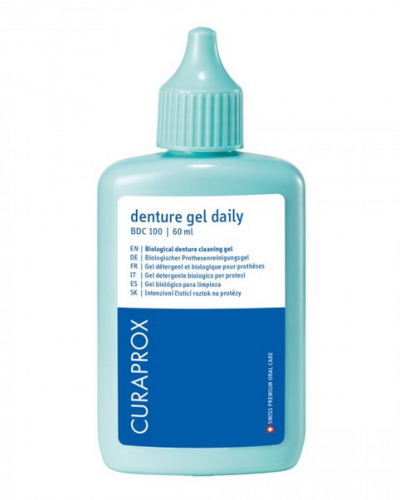 Curaprox BDC 100 čisticí gel na protézy denní 60 ml