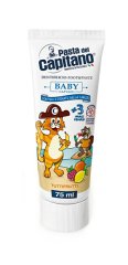 Pasta del Capitano Baby dětská zubní pasta tutti-frutti 3+ 75ml