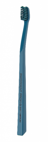 Swissdent Colours zubní kartáček soft-medium petrolejová modř 1 ks