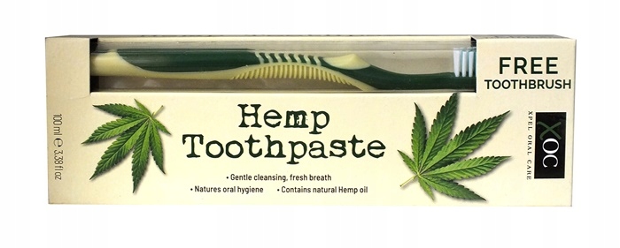 XPEL Hemp zubní pasta + kartáček 100 ml
