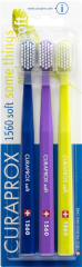 Curaprox CS 1560 zubní kartáček Soft 3 ks