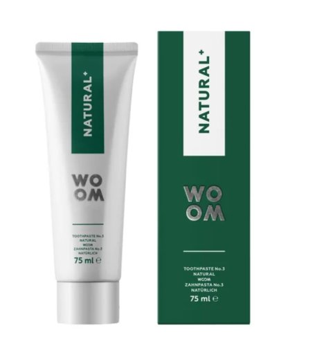 Woom NATURAL zubní pasta 75 ml