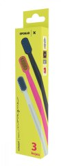 Spokar X ultrasoft zubní kartáček 3 ks