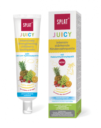 SPLAT Junior Juicy dětská zubní pasta Tutti Frutti 35 ml