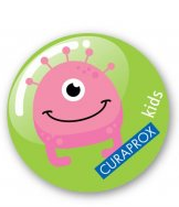 Curaprox Kids limitovaná edice zubní pasta jahoda + dva kartáčky + veselá placka