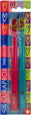 Curaprox CS 5460 2 pack zubní kartáček Duo LOVE Edition 2021