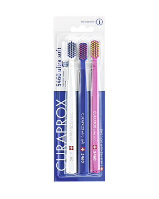 Curaprox CS 5460 zubní kartáček Ultra soft 3 ks