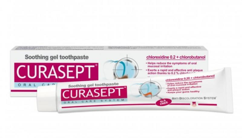 CURASEPT ADS Soothing zubní pasta s CHX 0,20%+chlorobutanol 75 ml