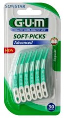 GUM Soft-Picks Advanced REGULAR masážní mezizubní kartáčky 30 ks