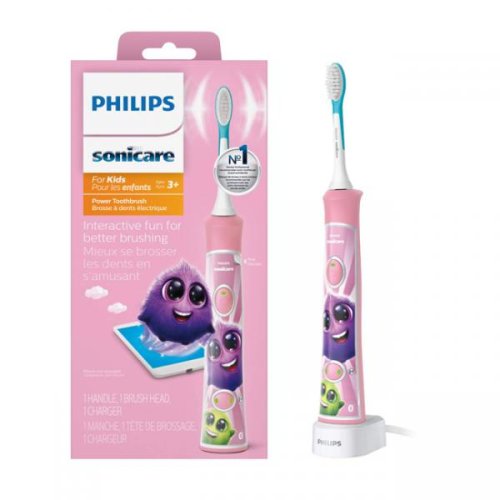 Philips Sonicare for Kids pink elektrický dětský sonický kartáček HX6352/42