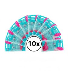 Tepe sada mezizubních kartáčků 10x růžové 0,4