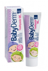 BabyDerm dětská zubní pasta s příchutí žvýkačky 50 ml