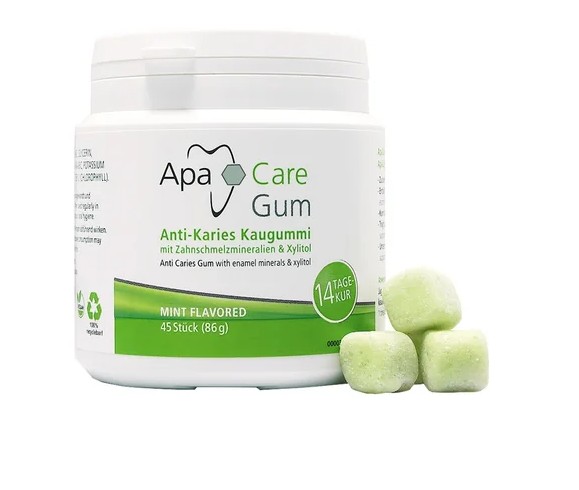 ApaCare Gum žvýkačky 45 ks, máta
