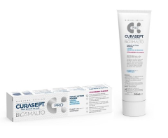 Curasept Biosmalto Mousse pěna abraze a eroze jahoda 50 ml