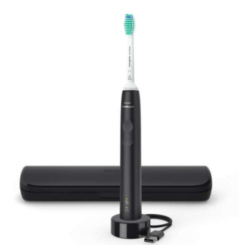 Philips Sonicare sonický zubní kartáček ProResults HX3673/14 Black