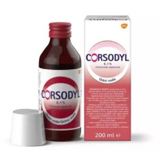 CORSODYL ústní voda 0.1% 200 ml
