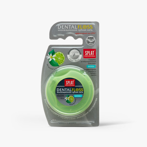 SPLAT Professional expandující zubní nit Bergamot-Limetka 30 m